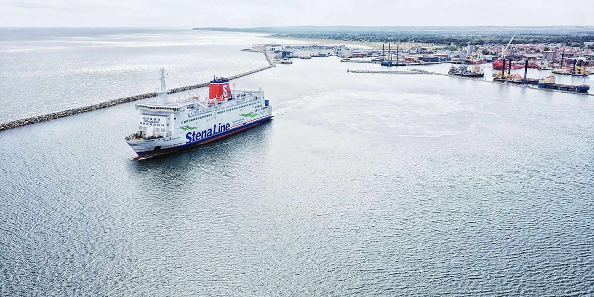 Stena nautica i Grenaa havn