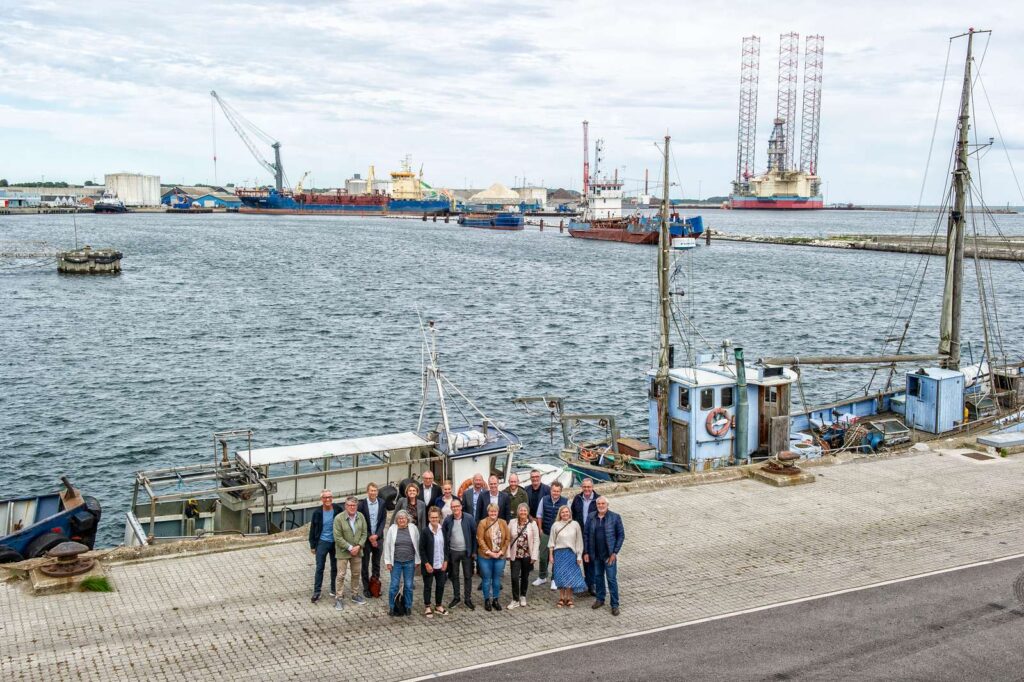 Local council visits the port of Grenaa