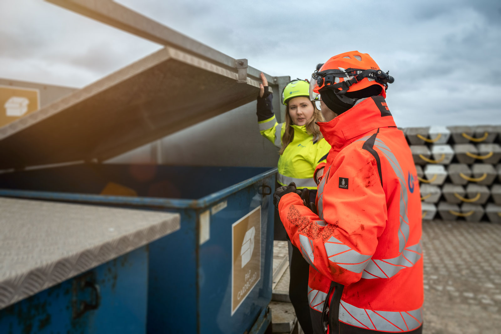 waste container