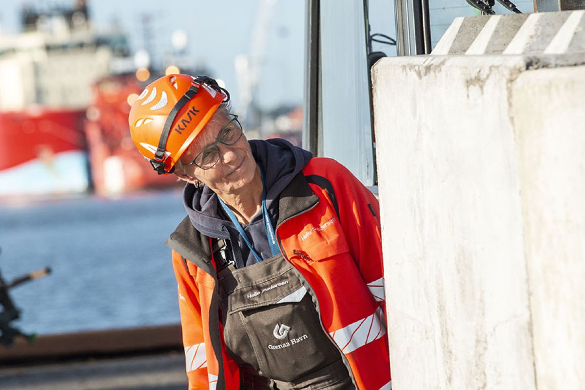 Medarbejder Grenaa havn